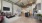 a room with a tv and furniture