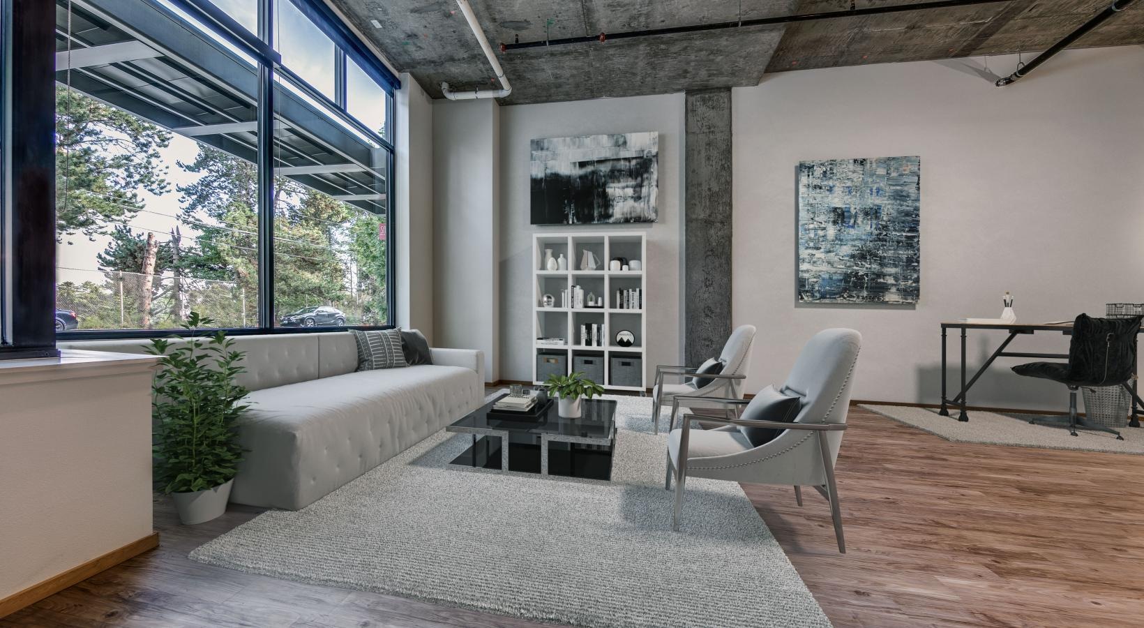 Beautiful living areas to match your lifestyle a living room with a rug and a couch